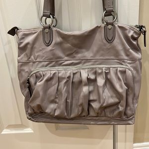 MZ Wallace purse light purple/ grey